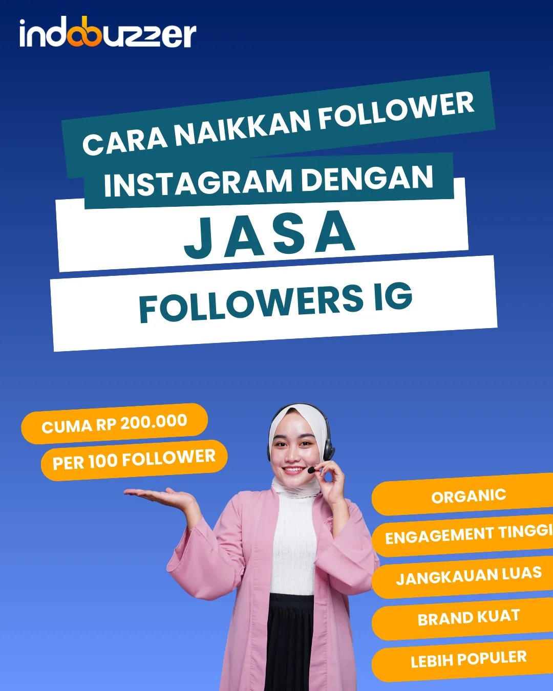 Cara Naikkan Followers IG Dengan Jasa Instagram Indobuzzer