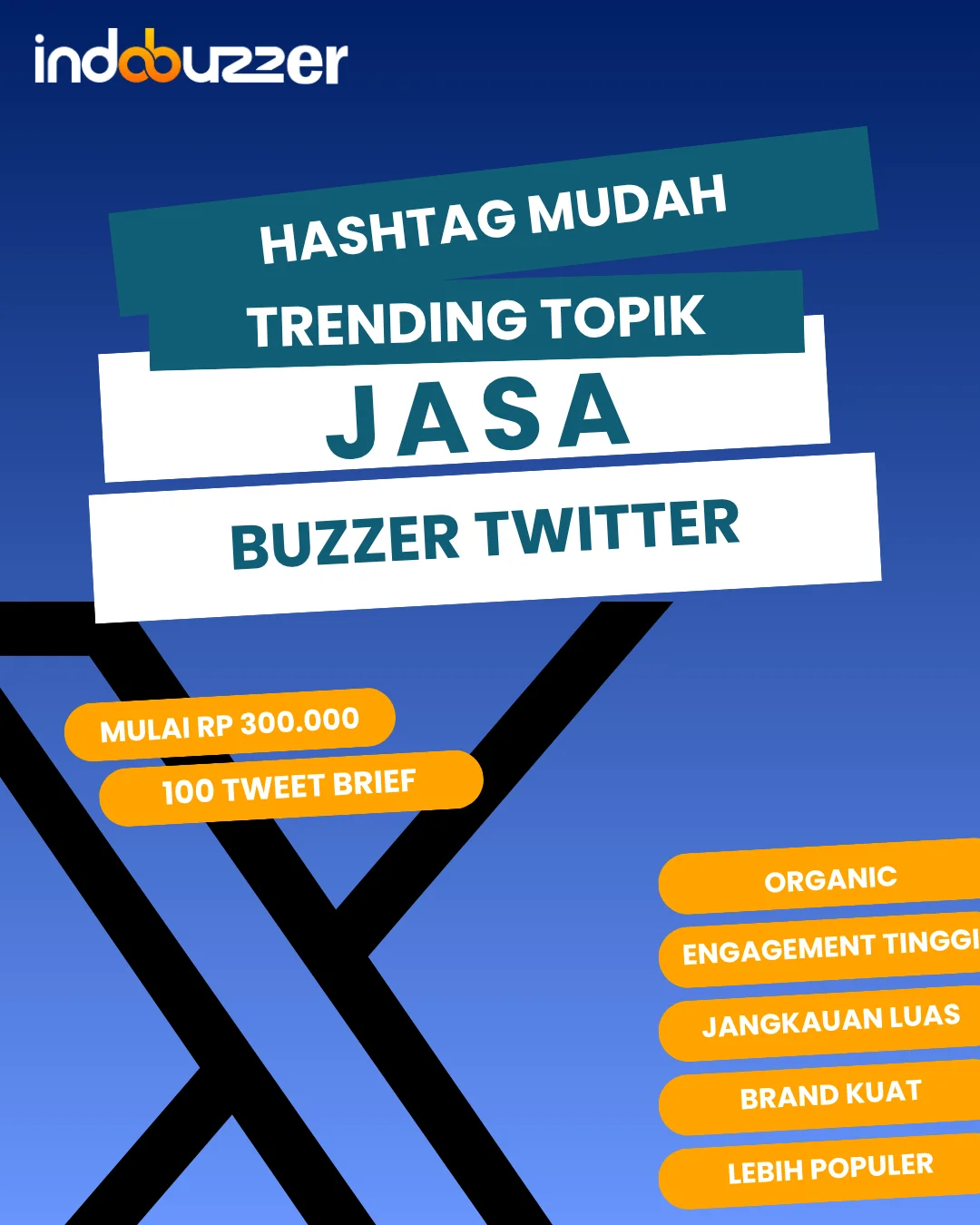 Hashtag Mudah Trending Topik Dengan Jasa Buzzer Twitter