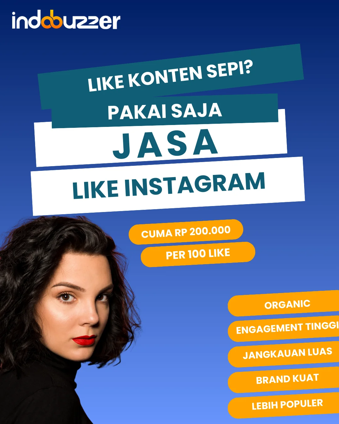 Like Konten Sepi? Pakai Saja Jasa Like Instagram Indobuzzer