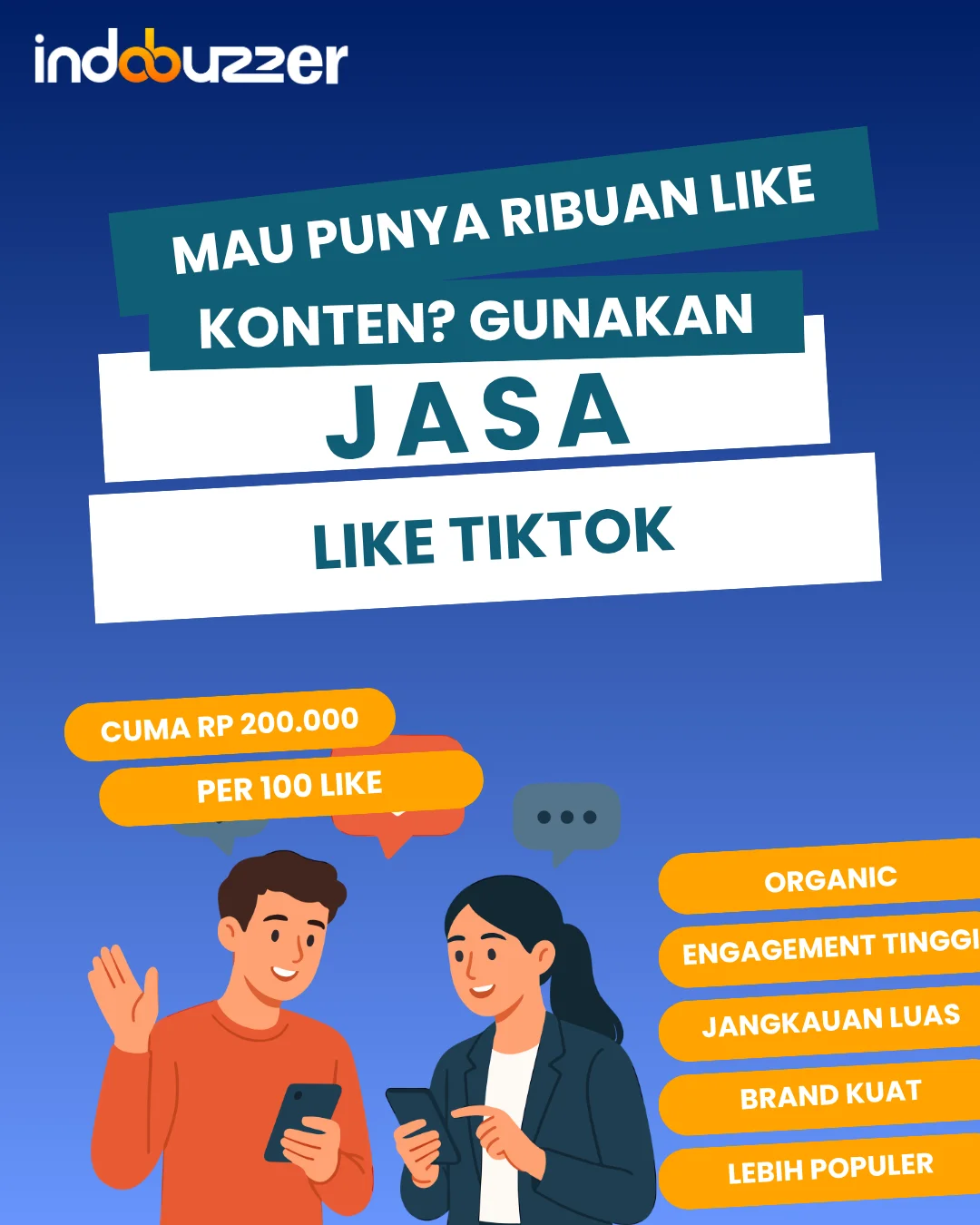 Mau Punya Ribuan Like Konten? Pakai Jasa Like Tiktok Buzzer Aja