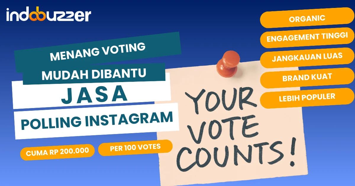 Menang Voting Mudah Dibantu Jasa Polling Instagram Indobuzzer