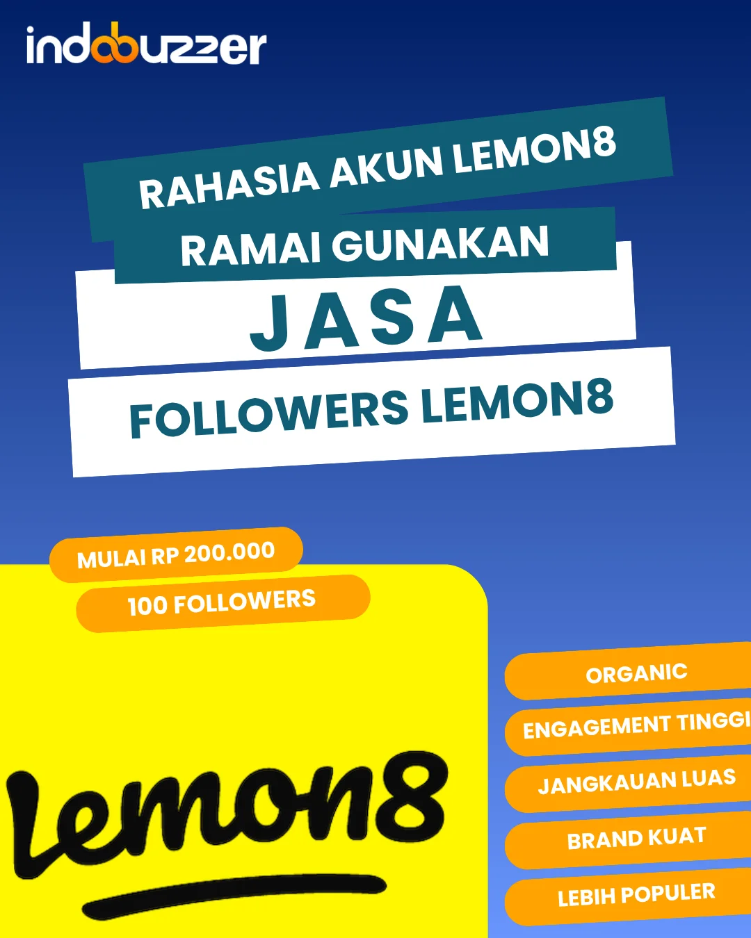 Rahasia Akun Lemon8 Ramai Gunakan Jasa Followers Lemon8