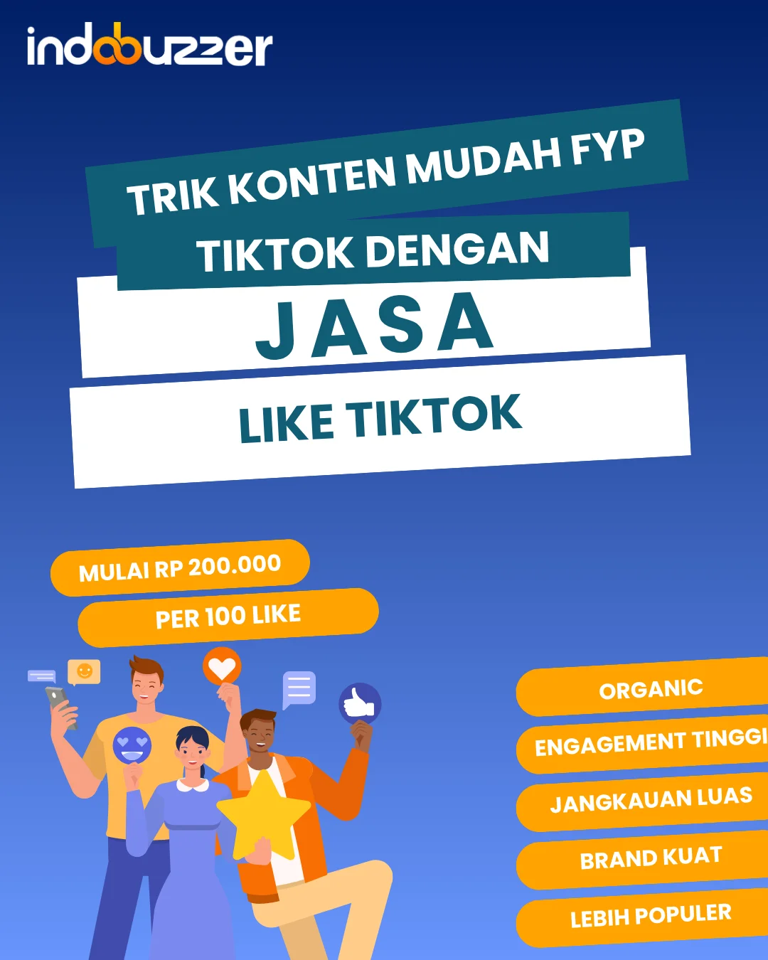 Trik Konten Mudah FYP Dengan Jasa Like Tiktok Buzzer