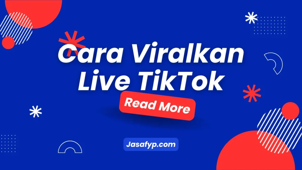 cara biar live tiktok viral