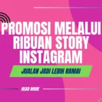 promosi disebar banyak akun